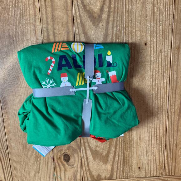 ALDI GEAR 2024 CHRISTMAS Tree Women's XL 2pc Holiday Pajama Set Ltd Ed A19 - Picture 5 of 7